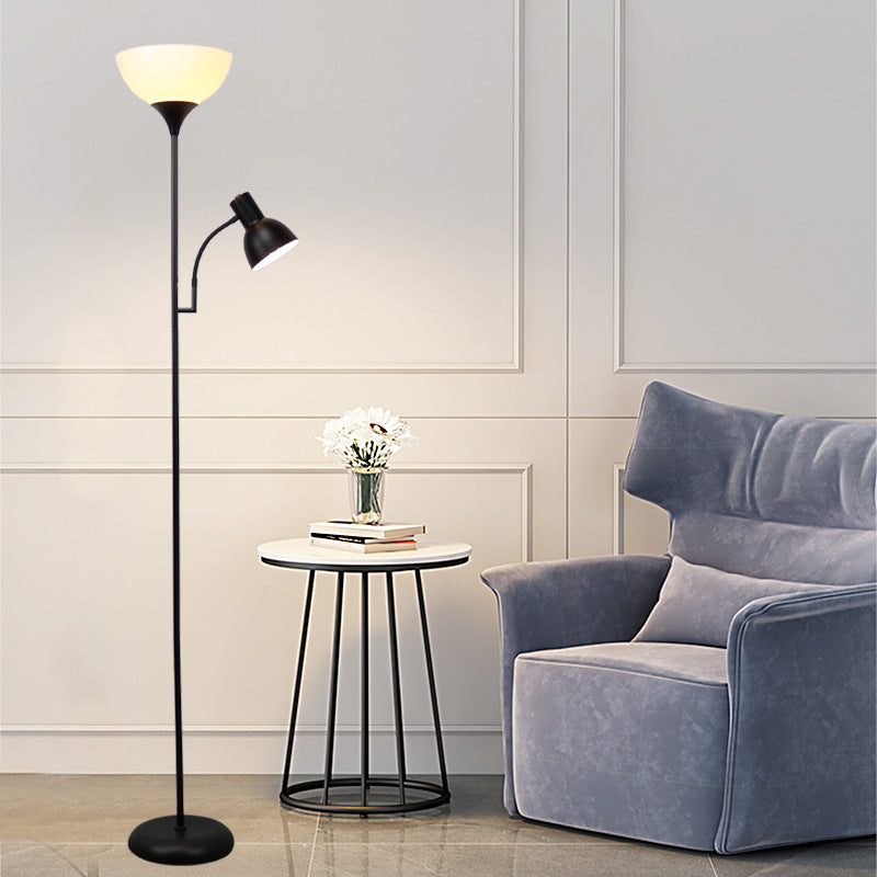 Sandsberg | Lampa podłogowa z podwójnym światłem | Minimalistyczny design z żelaza