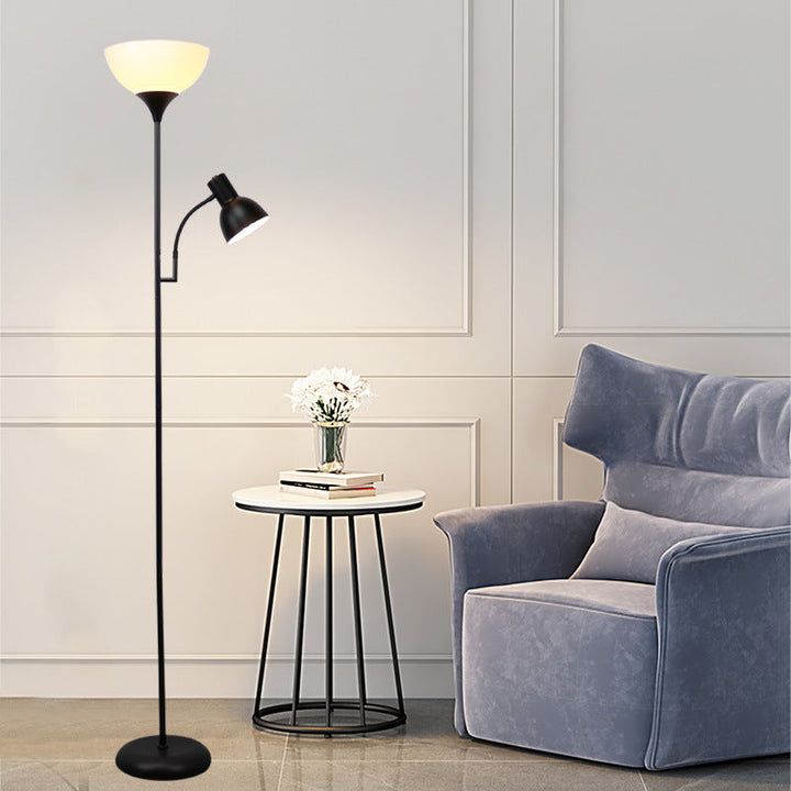Sandsberg | Lampa podłogowa z podwójnym światłem | Minimalistyczny design z żelaza